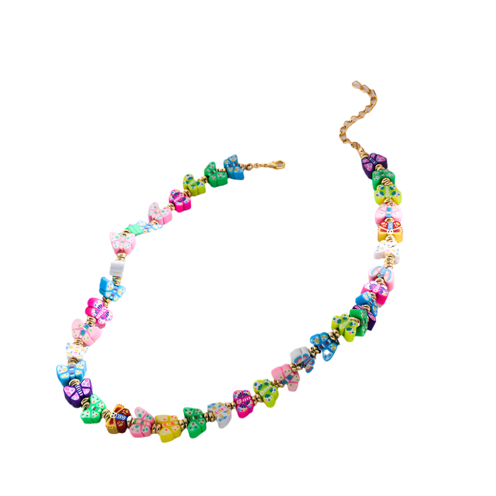 Party Girl Polymer Necklace
