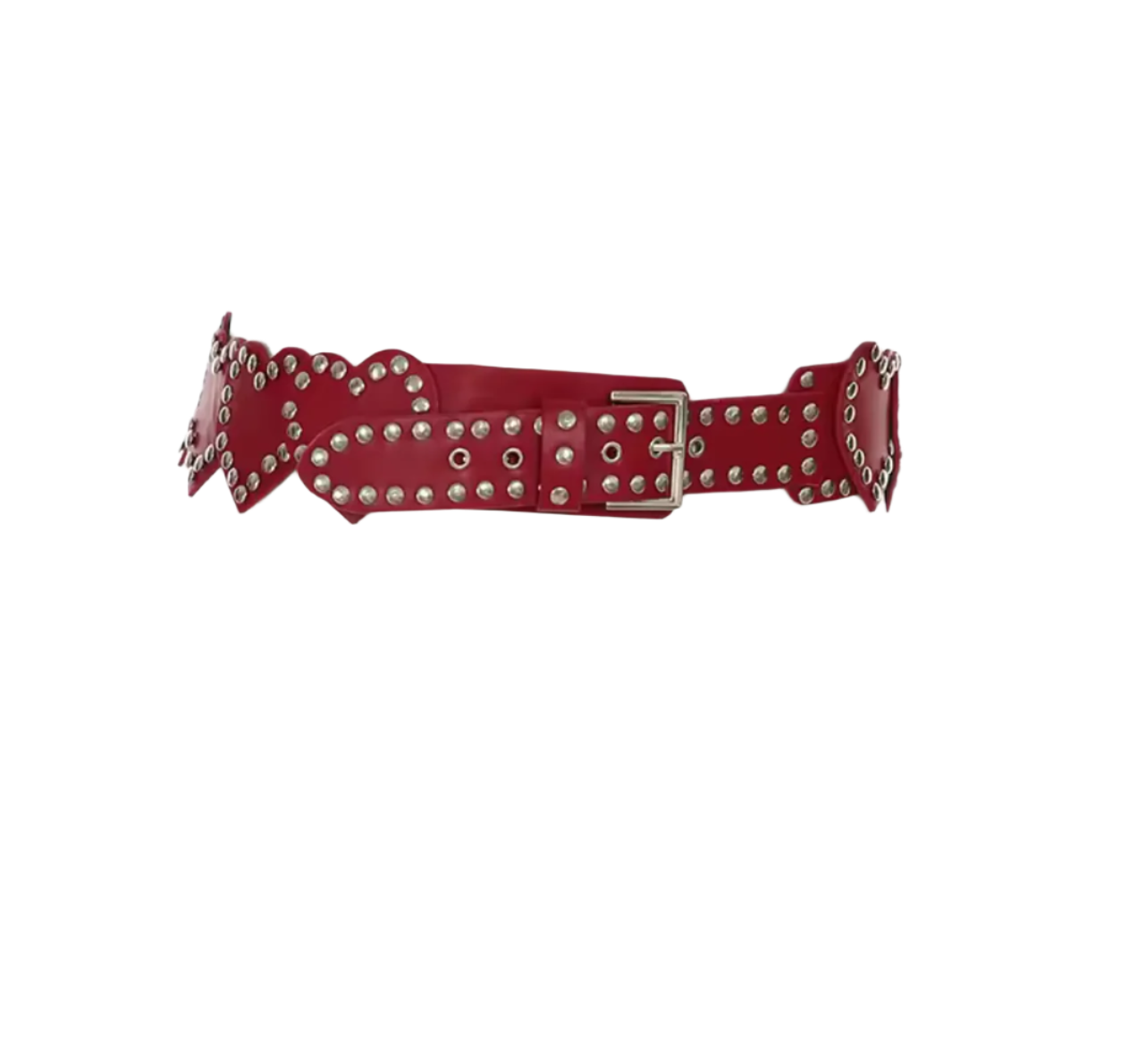 That Girl Heart Leather Belt