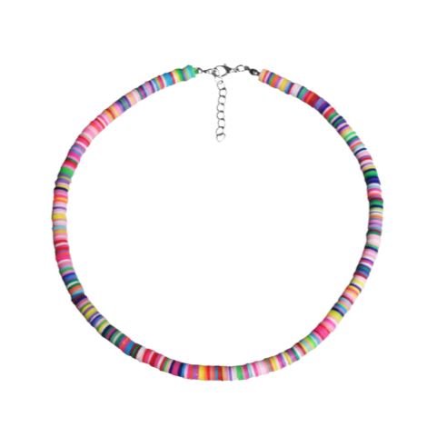 Summer Night Polymer Necklace