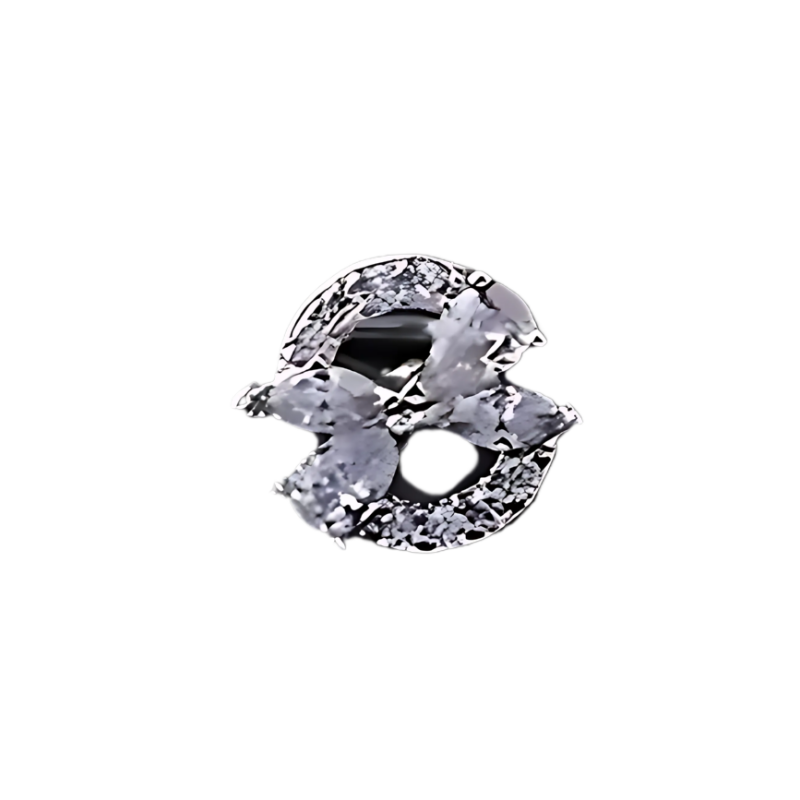Cross Roads Nose Ring
