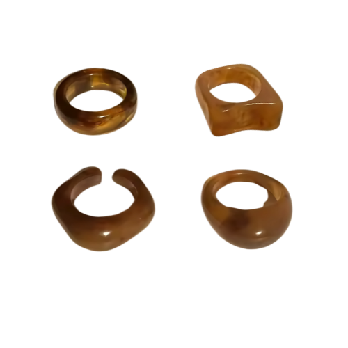 Baller Brown Ring Set