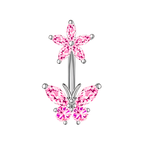 Wildflower Belly Ring