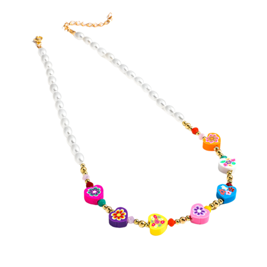 Flower Girl Choker Necklace