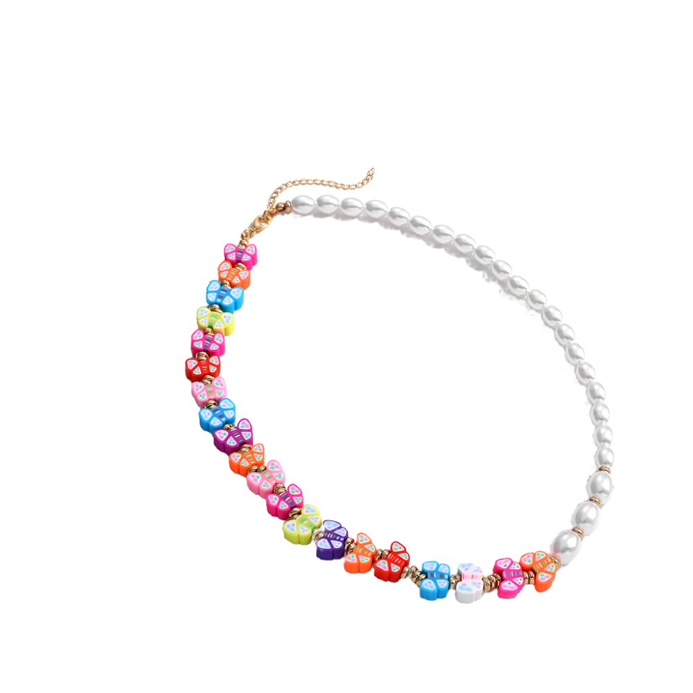 Catch Me if U Can Butterfly Necklace