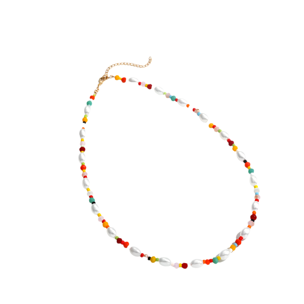 Jaded Beaded Necklace