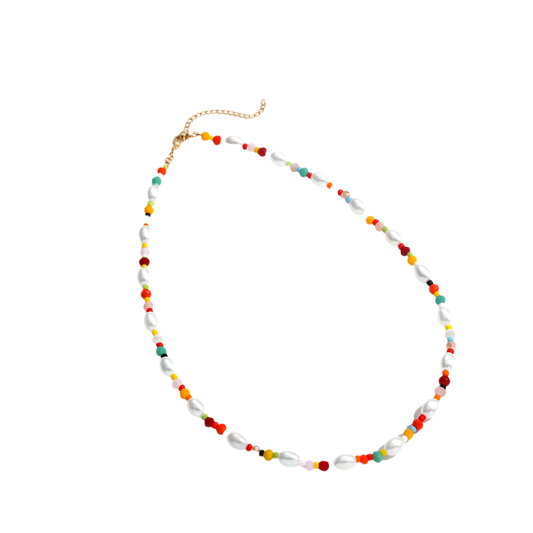 Jaded Beaded Necklace