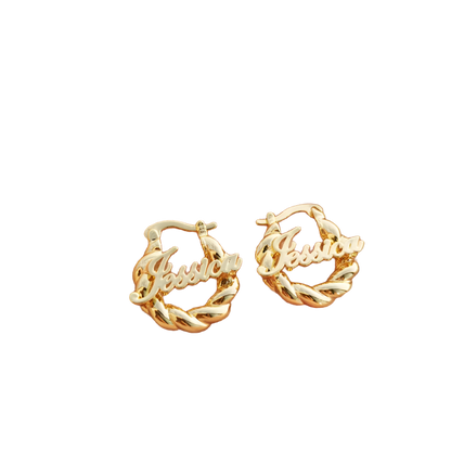 Baby Hoop Custom Earrings
