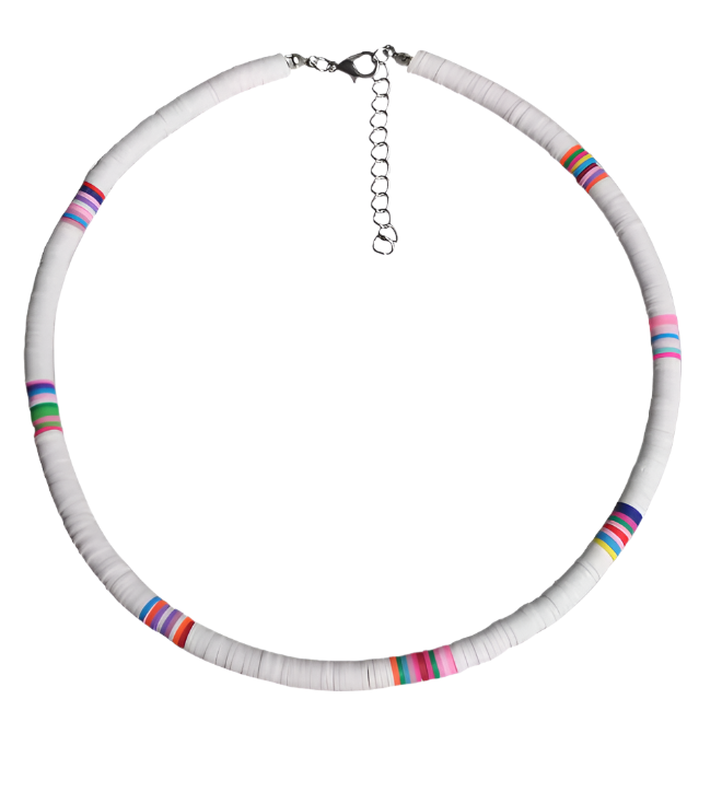 Summer Night Polymer Necklace