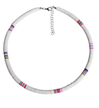 Summer Night Polymer Necklace
