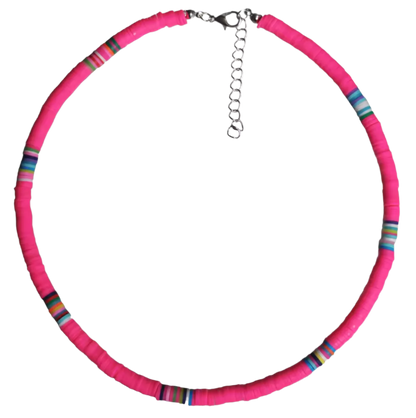 Summer Night Polymer Necklace