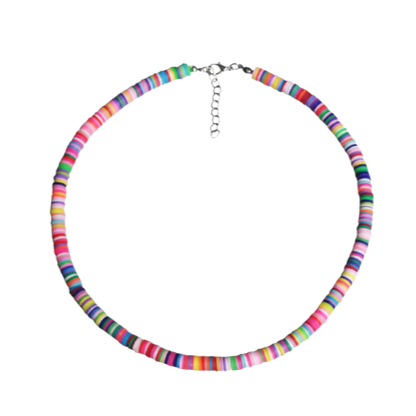 Summer Night Polymer Necklace